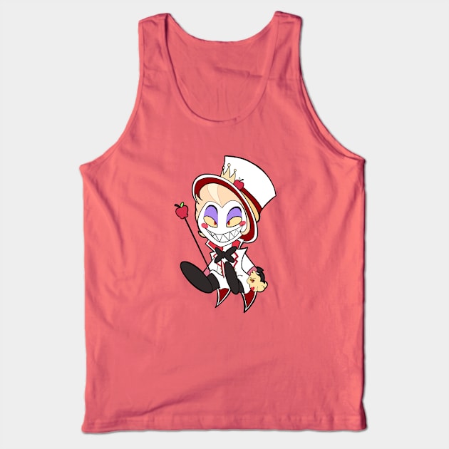 Hazbin Hotel - Lucifer Tank Top by Pastelpandabum